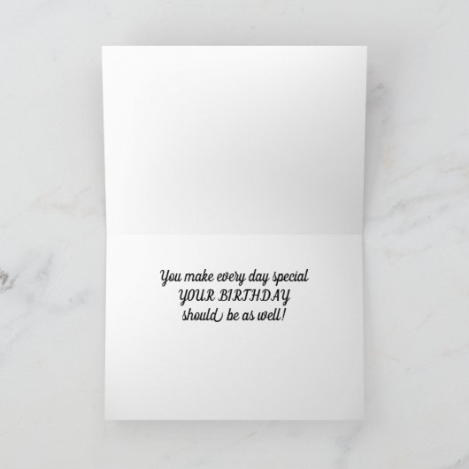 **VRIEND** MUZIEKNOTEN VERJAARDAG WENSEN KAART (Binnen)