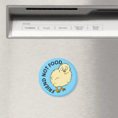 Vriend Niet Eten Vegan Kip Magneet (Insitu (Vaatwasser))