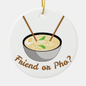 Vriend of Pho Keramisch Ornament (Voorkant)