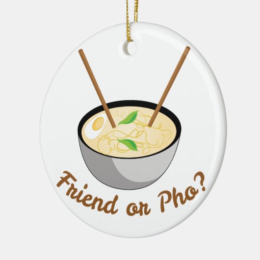 Vriend of Pho Keramisch Ornament (Links)