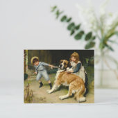 Vriend of vijand | Arthur John Elsley Briefkaart (Staand voorkant)