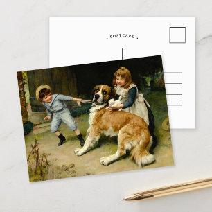 Vriend of vijand   Arthur John Elsley Briefkaart