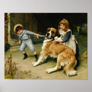 Vriend of vijand   Arthur John Elsley Poster