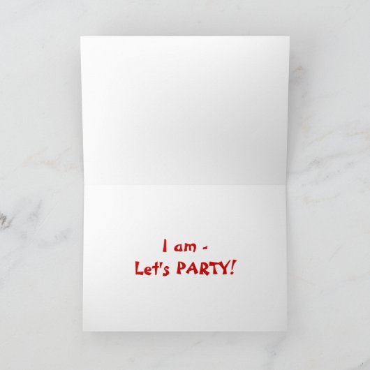 VRIEND OF VRIENDIN - IK BEN KLAAR OM UW DAG TE VIE KAART (Binnen)