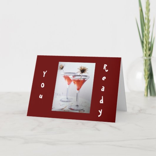 VRIEND OF VRIENDIN - IK BEN KLAAR OM UW DAG TE VIE KAART (Voorkant)