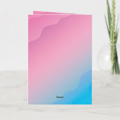 Vriend Ontspan je geest, je verdient het om te per Kaart (Achterkant)