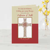 Vriend, RCIA Zegen op Beroep van Geloof, Cro Kaart (Gele Bloem)