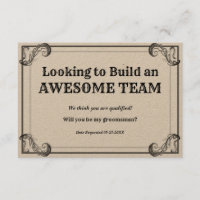 Vriend Request Vintage Team Samenstellen