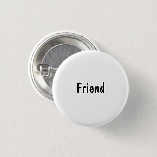 vriend ronde button 3,2 cm (Voorkant /achterkant)