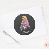 Vriend ronde sticker (Envelop)