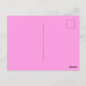 Vriend roze conversatie hart Valentijnsdag Briefkaart (Achterkant)