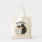 Vriend-schaap Grappige Schaap Pun Tote Bag (Voorkant)