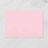 Vriend schattige vriendschapsarmband roze Valentij Informatiekaartje (Achterkant)