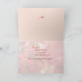 Vriend, Thanksgiving Joy Feestdagen Kaart (Binnen)