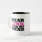 vriend tweekleurige koffiemok (Voorkant links)