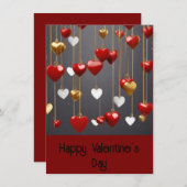 Vriend Valentijn Feestdagenkaart (Voorkant / Achterkant)