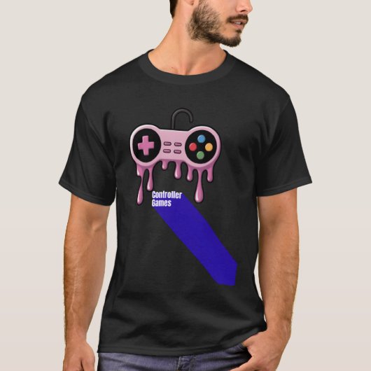 Vriend van controller games t-shirt (Voorkant)