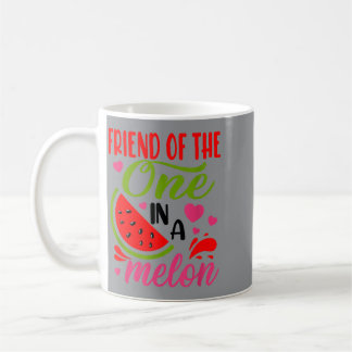 Vriend van Cute 1e Verjaardag Watermeloen 1e Koffiemok