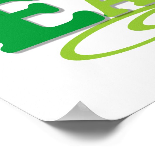 Vriend van de Aarde T-shirts en geschenken Poster (Hoek)