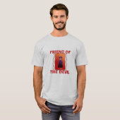 vriend van de duivel t-shirt (Voorkant volledig)