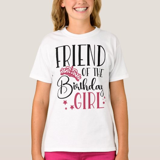 Vriend van de familie van de Aangepaste aanpassing T-shirt (Voorkant)