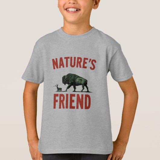 "Vriend van de Natuur" T-shirt (Voorkant)
