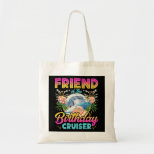Vriend van de verjaardag Cruiser Vakantie Tote Bag