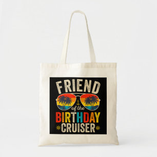 Vriend van de verjaardag Cruiser Vakantie Tote Bag