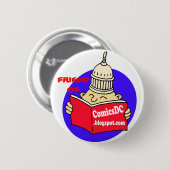 VRIEND VAN EEN COMITÉDC-badge Ronde Button 5,7 Cm (Voorkant /achterkant)