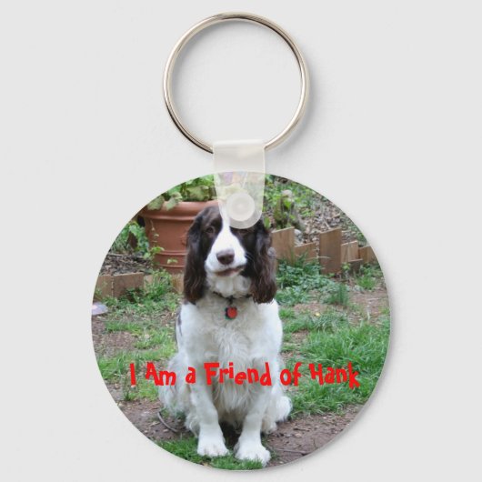 Vriend van Hank Keyring Sleutelhanger (Voorkant)