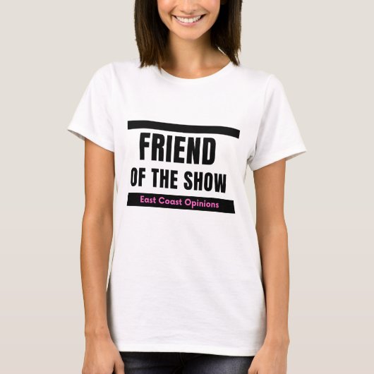 Vriend van het show shirt (Voorkant)