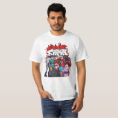 vriend van het vrijdag Night Funkin T-shirt (Voorkant volledig)