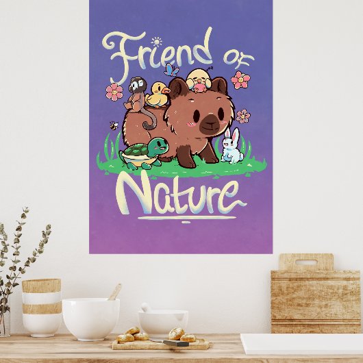 Vriend van Natuur Poster (Keuken)