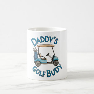 Vriend van papa golfend op Vaderdag Papa Koffiemok