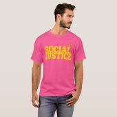 vriend van sociale rechtvaardigheid t-shirt (Voorkant volledig)