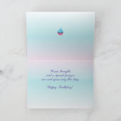 Vriend Verjaardag Custom Naam Theepot en Teacups,  Kaart (Binnen)