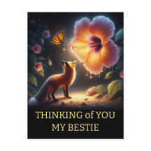 Vriend verjaardag Donker Woud Vos Flora