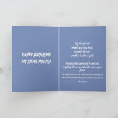 VRIEND VERJAARDAG KAART (Binnen)