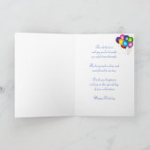 Vriend-vogelkaartje Feestdagen Kaart (Binnen)