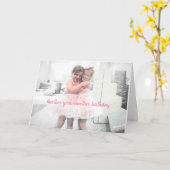 Vriend-vogelkaartje Kaart (Gele Bloem)