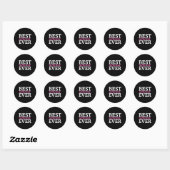 Vriend voor altijd ronde sticker (Vel)