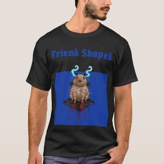 Vriend Vormig T-shirt (Voorkant)