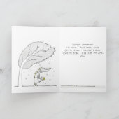 Vriend wanneer het leven overweldigend is Onderste Kaart (Binnen)