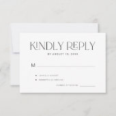 Vriendelijk antwoord moderne vette typografie brui (Voorkant)