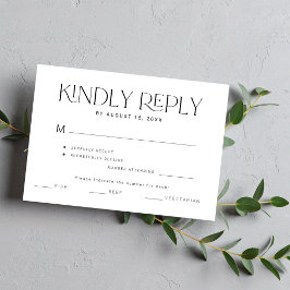 vriendelijk antwoord typografie maaltijd keuze bru