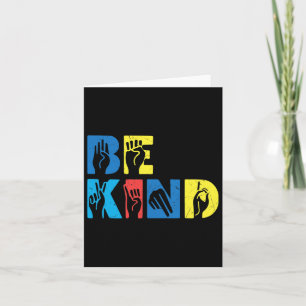 Vriendelijk Asl Liefde Gebarentaal Hand Autisme Be Kaart