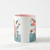 Vriendelijk Baby varken | Schattig baby dier Mok (Midden)