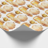 Vriendelijk Bee Wrapping Paper Cadeaupapier (Hoek)