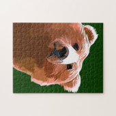 Vriendelijk Beer. Legpuzzel (Horizontaal)