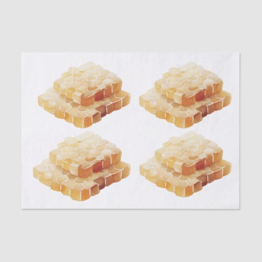 vriendelijk bijenweefselpapier tissuepapier (Voorkant)